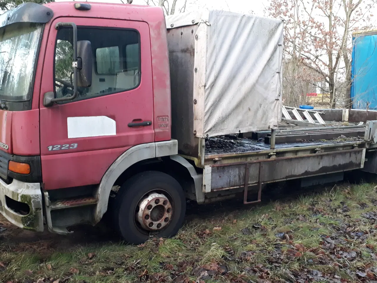 Billede 1 - Mercedes Atego 1223L Ladvogn. Sælges Kun  i dele.