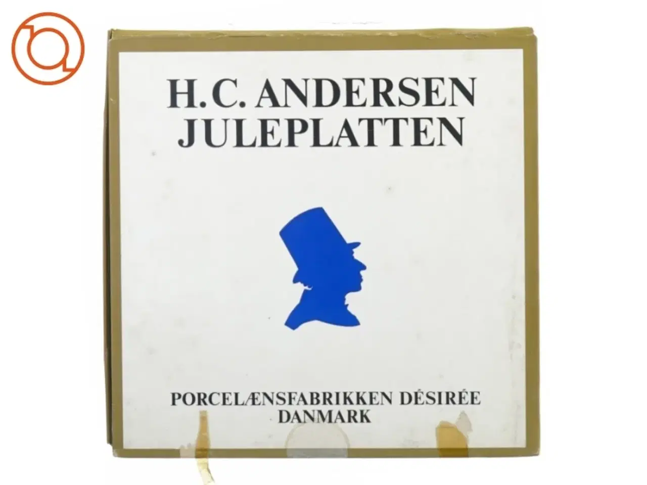 Billede 1 - Tallerken H.C.Andersen juleplatten 1980 fra Desire (str. 19 cm)