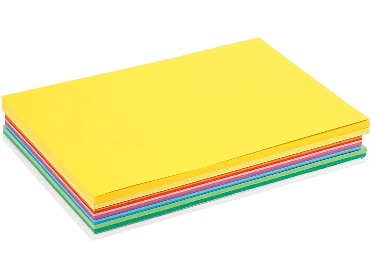 Billede 1 - Forårskarton, A4, ark 210x297 mm, 180 g, ass. farver, 300ass. ark/ 1 pk.