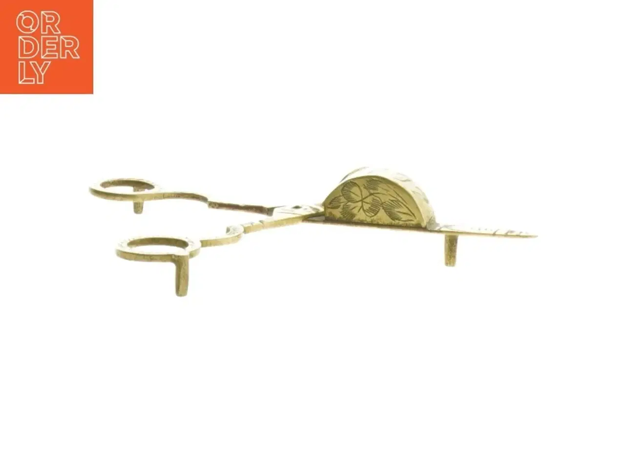 Billede 3 - Antikke messing lysesakse (str. 17x6 cm)