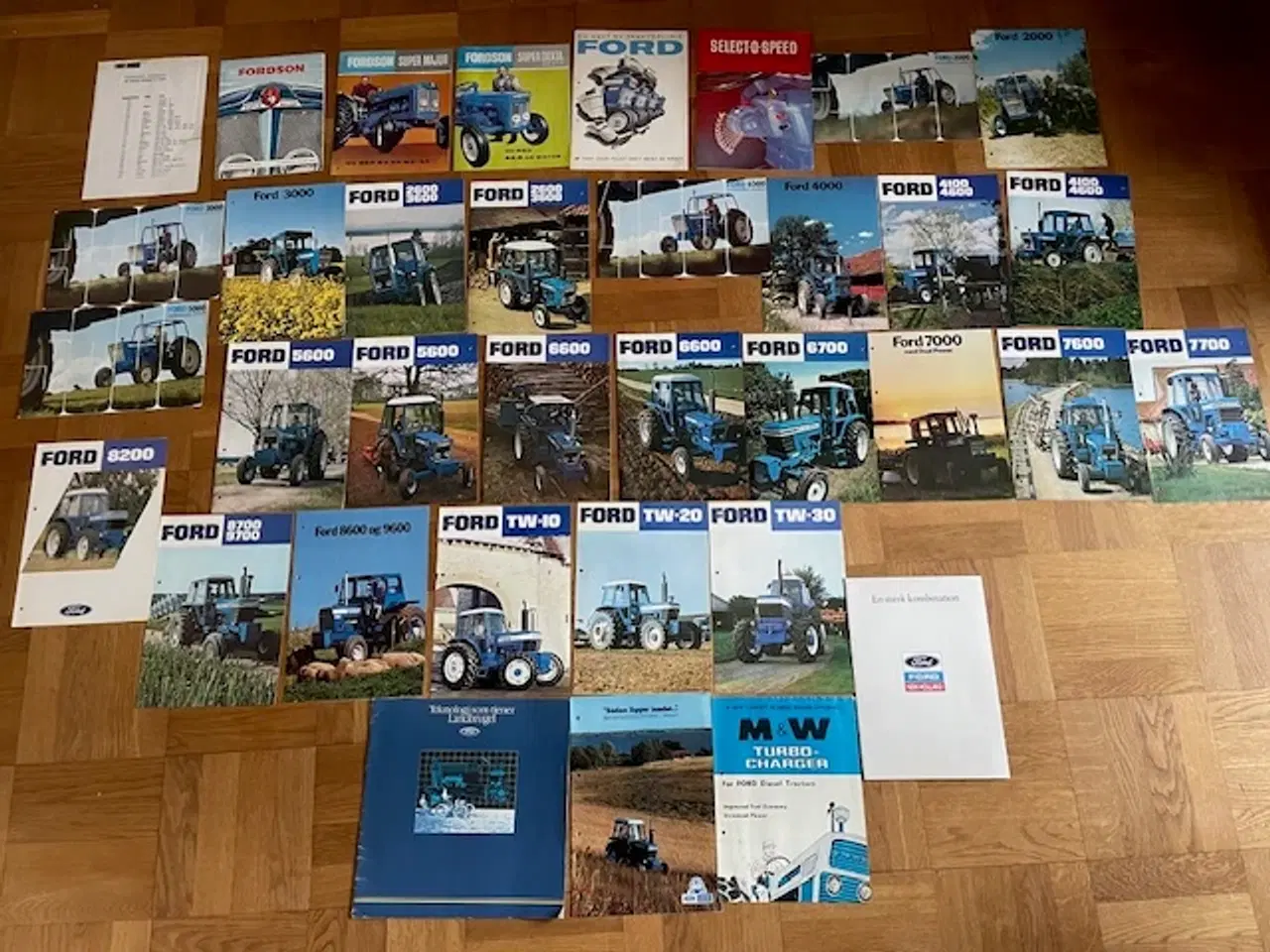 Billede 1 - Brochurer Traktor og maskiner