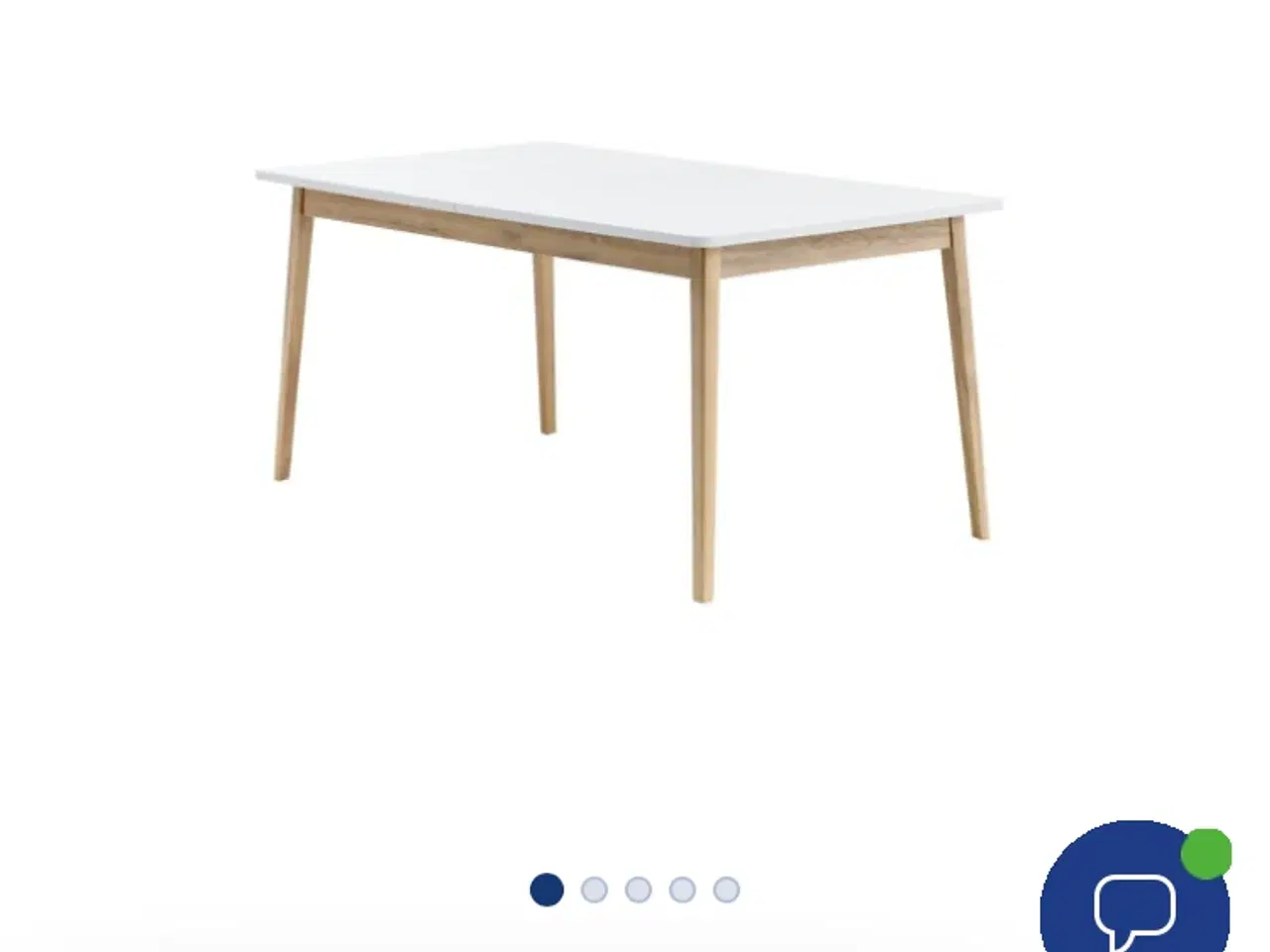Billede 1 - Spisebord med udtræsplade