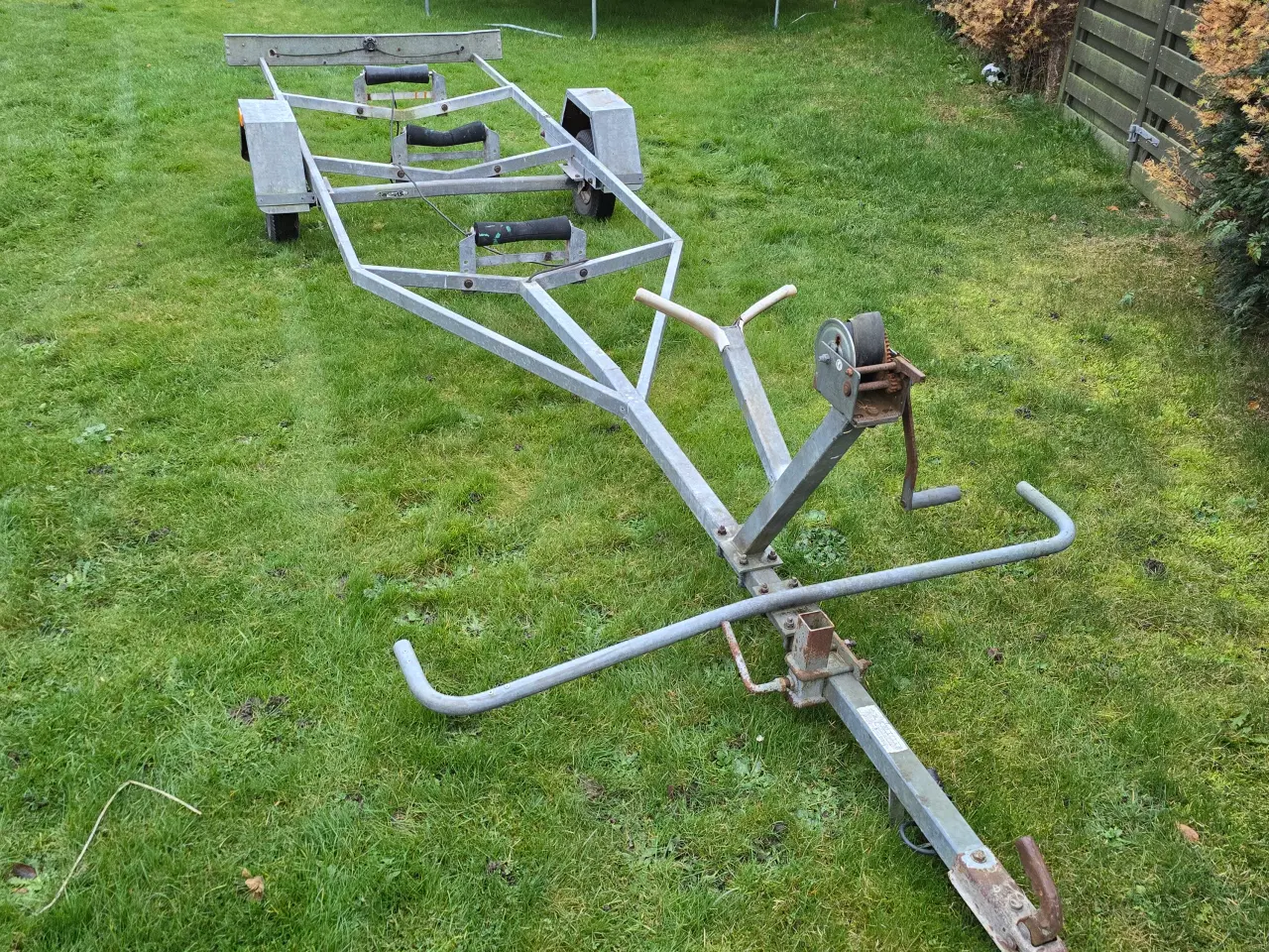 Billede 2 - Ophalervogn med spil og lygtebom