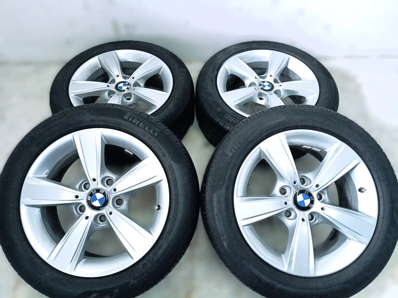 Billede 3 - 5x120 16" ET40 nav 72,6ø BMW sommersæt inkl.TPMS