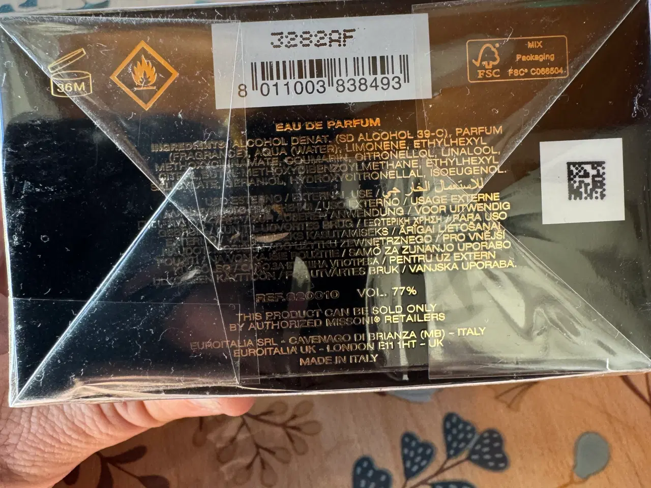 Billede 2 - Missoni Parfume Pour Homme 100ml