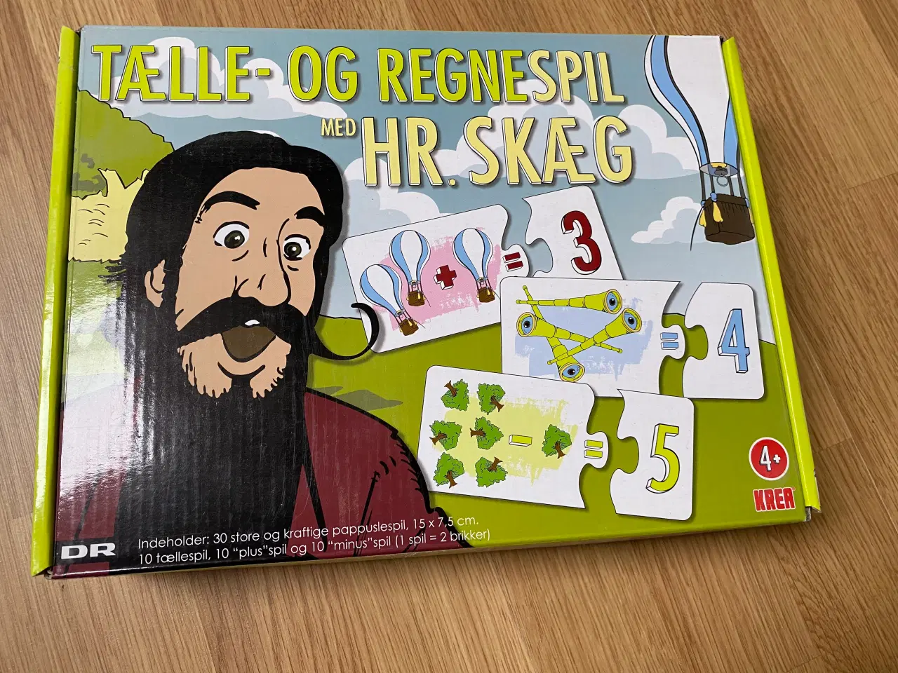 Billede 1 - Tælle og Regne spil med Hr.Skæg