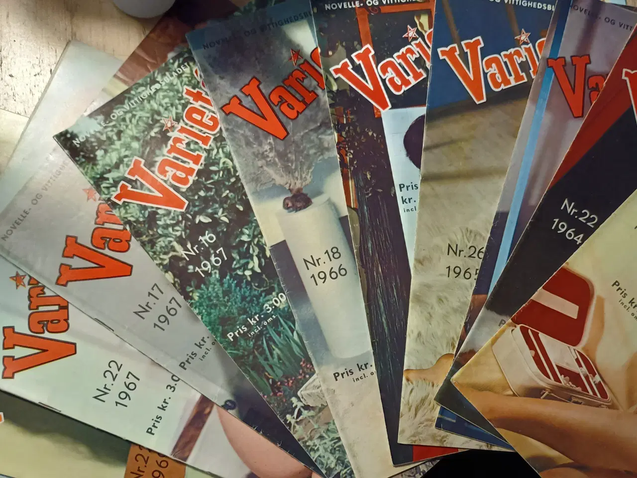 Billede 1 - Varieté, novelle og vittighedsbladet.