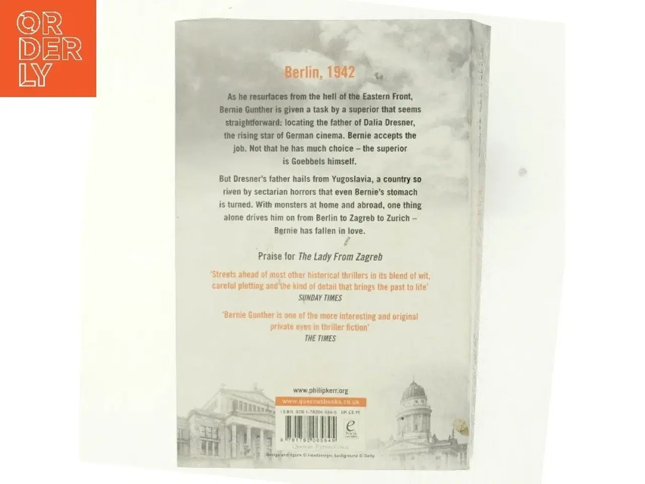 Billede 3 - The Lady from Zagreb af Philip Kerr (Bog)
