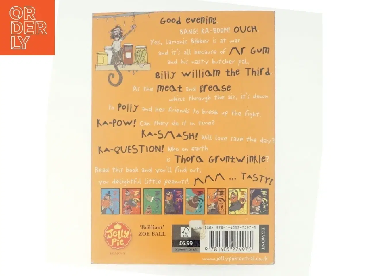 Billede 3 - What's for Dinner, Mr Gum? af Andy Stanton (Bog)