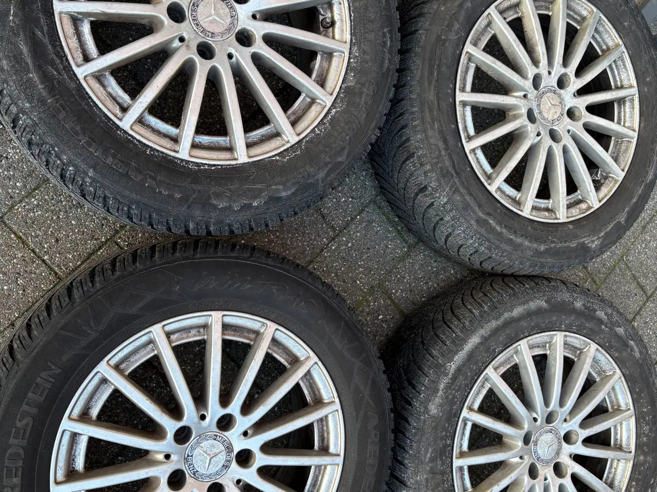 Billede 1 - Vinterhjul til Mercedes