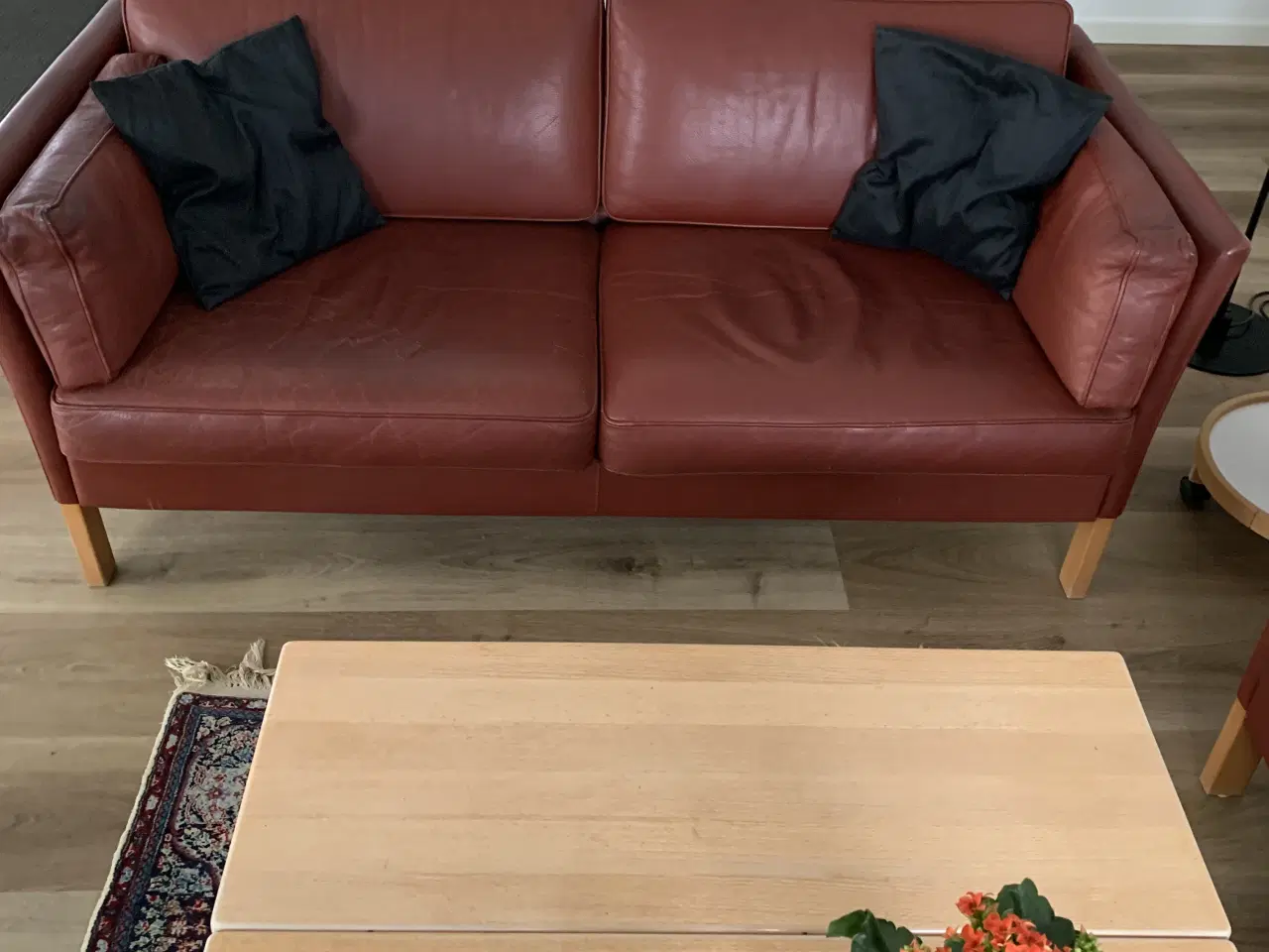 Billede 2 - 2x2 personers Lædersofaer