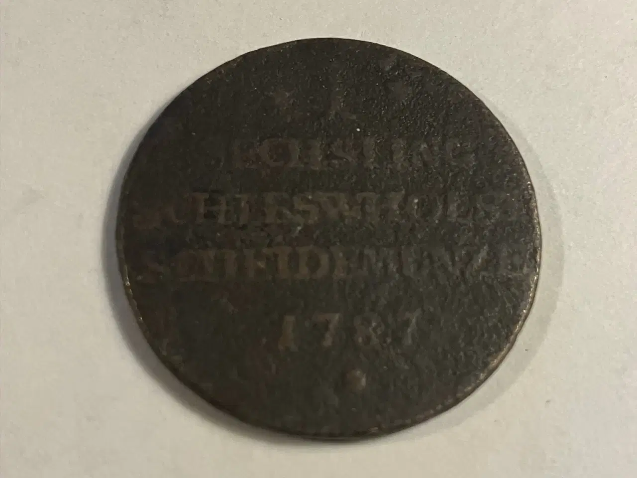 Billede 1 - 1 Sechsling 1787 Schleswig Holstein