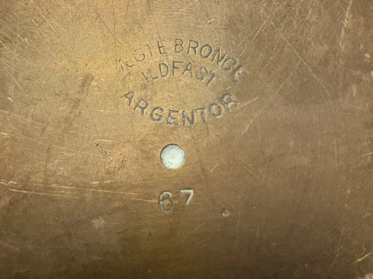 Billede 3 - Argentor bronze skål