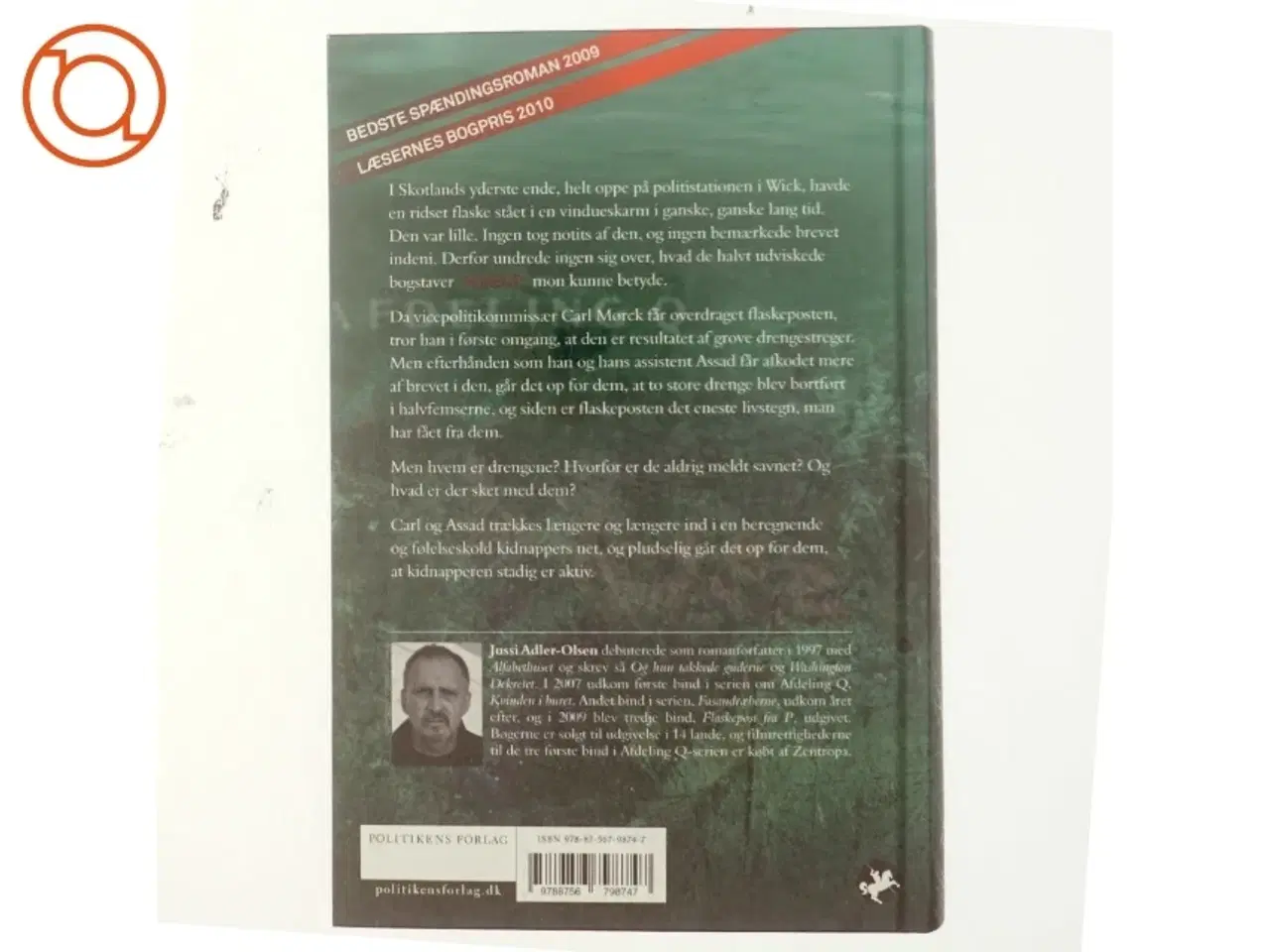 Billede 3 - Flaskepost fra P af Jussi Adler-Olsen (Bog)