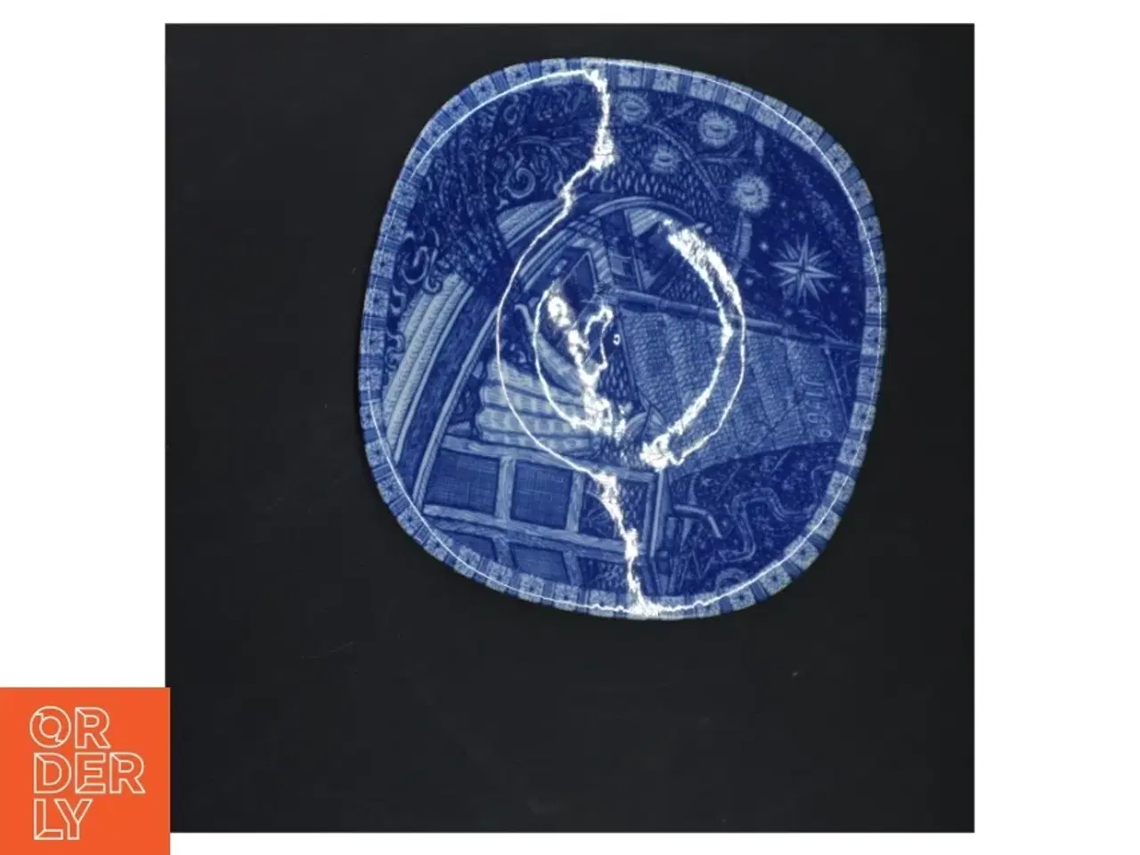 Billede 2 - Porcelænsfad fra Rrstrand 1969 fra Rrstrand (str. 19x19 cm)