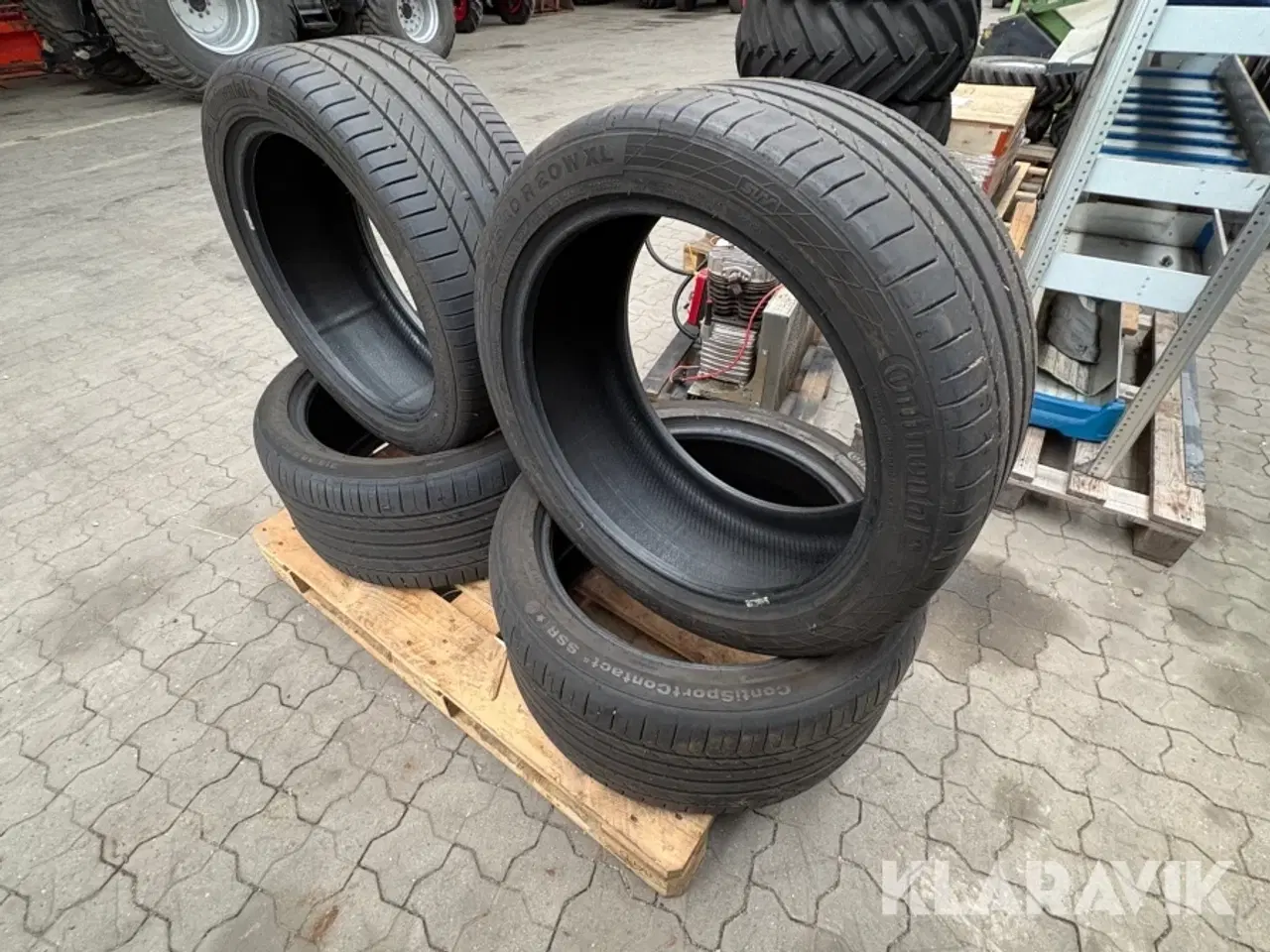 Billede 1 - Dæk til elbil Continental ContiSportContact5 SSR 2 forskellige størrelser