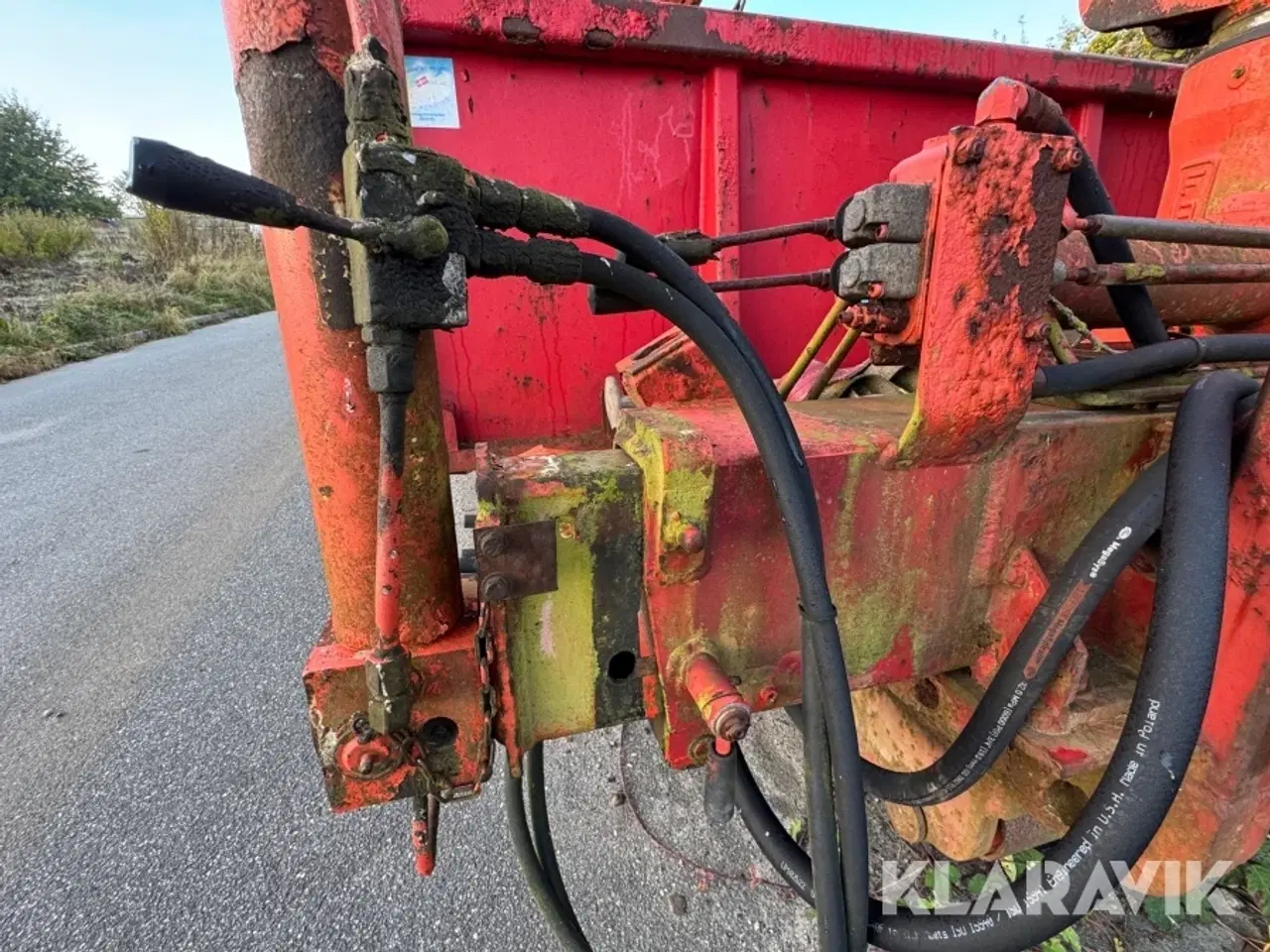 Billede 5 - Flad ladkasse med kran Fassi F105 23