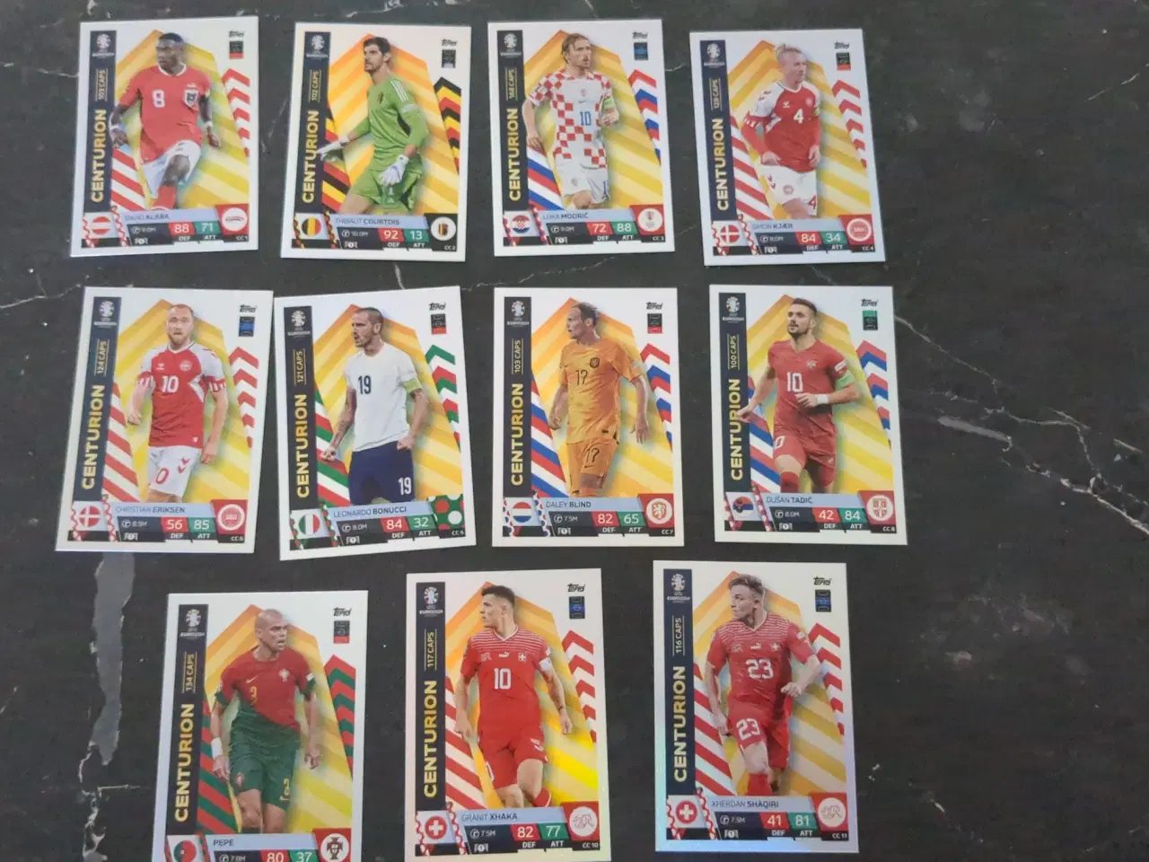 Billede 2 - Match Attax EM 2024 fodboldkort Bytte