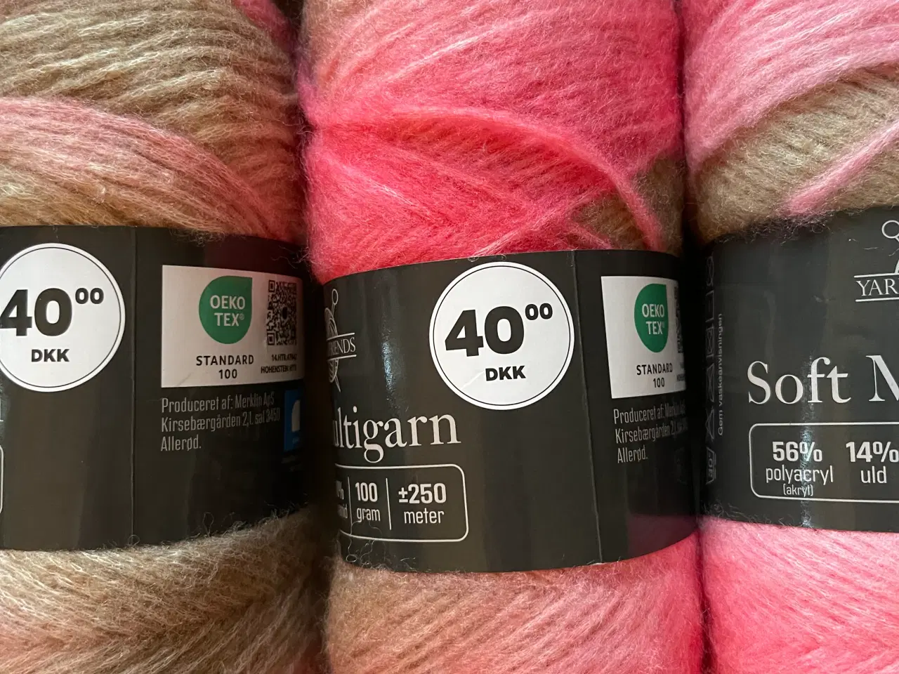 Billede 2 - Garn sælges