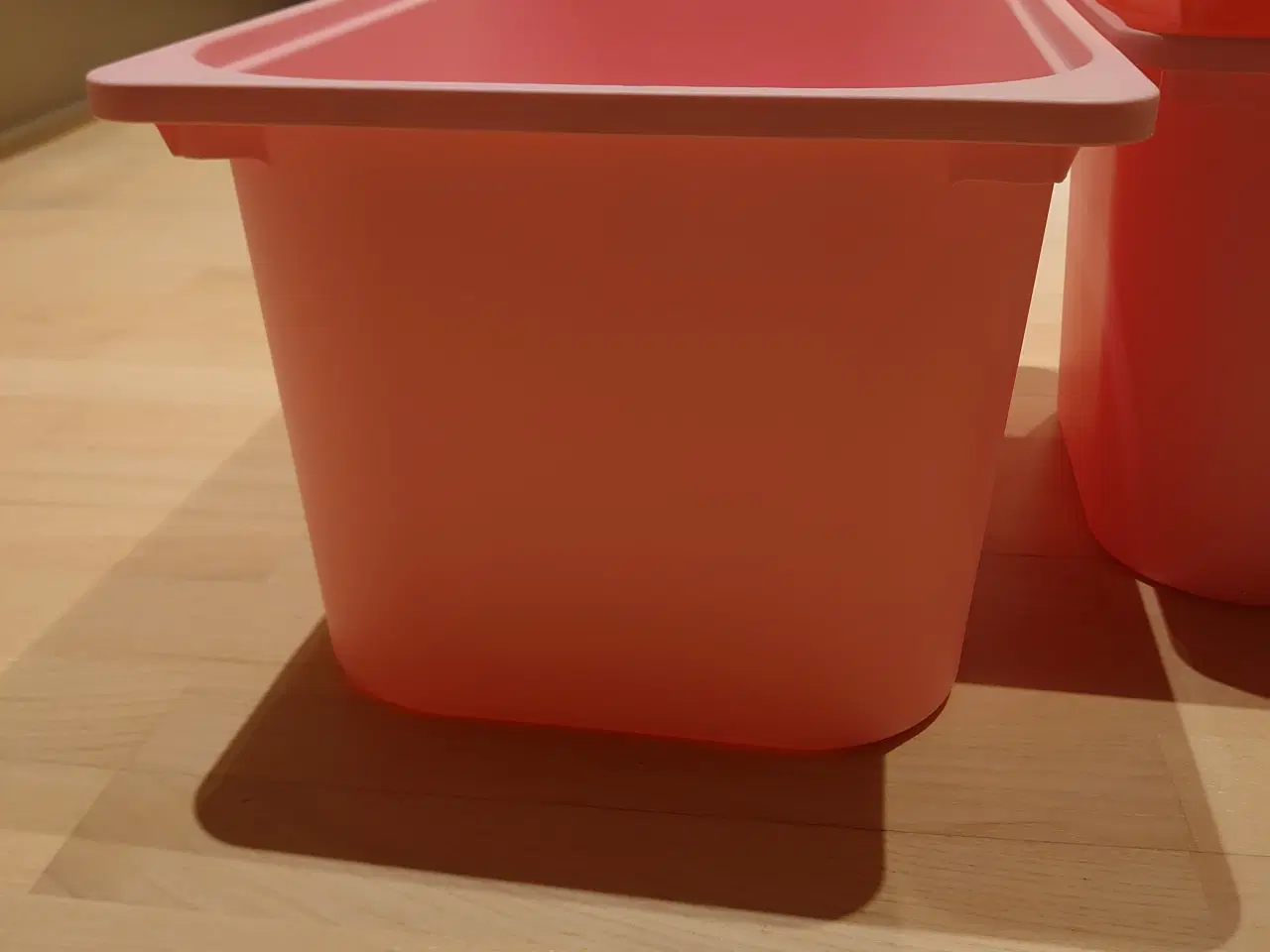Billede 2 - Ikea trofast kasser, lyserøde