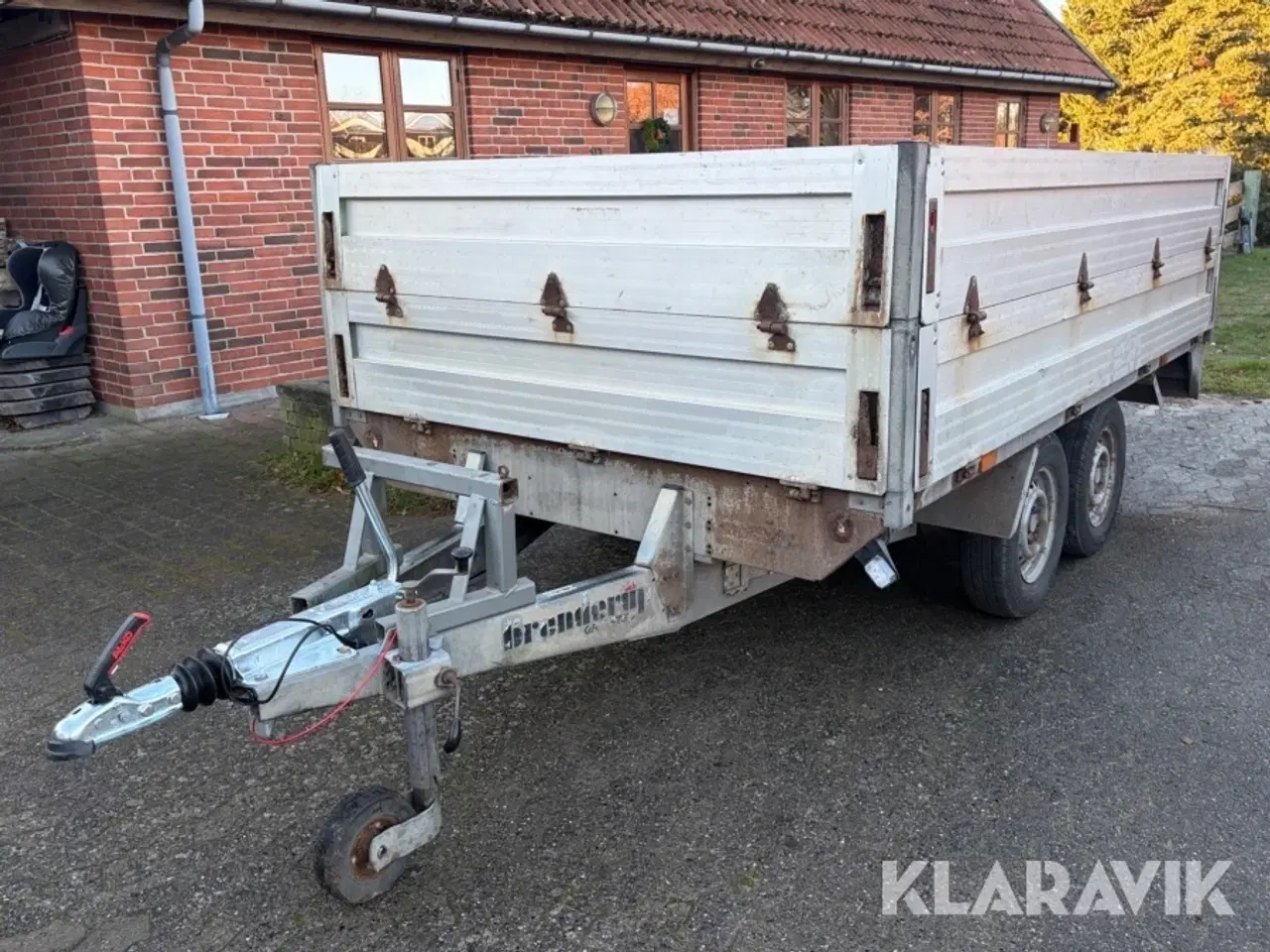 Billede 1 - Trailer Brenderup med dobbelt sider