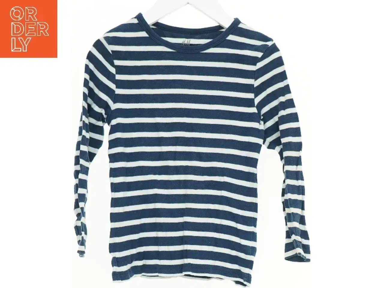 Billede 1 - Langærmet stribet t-shirt fra H&M (str. 116)