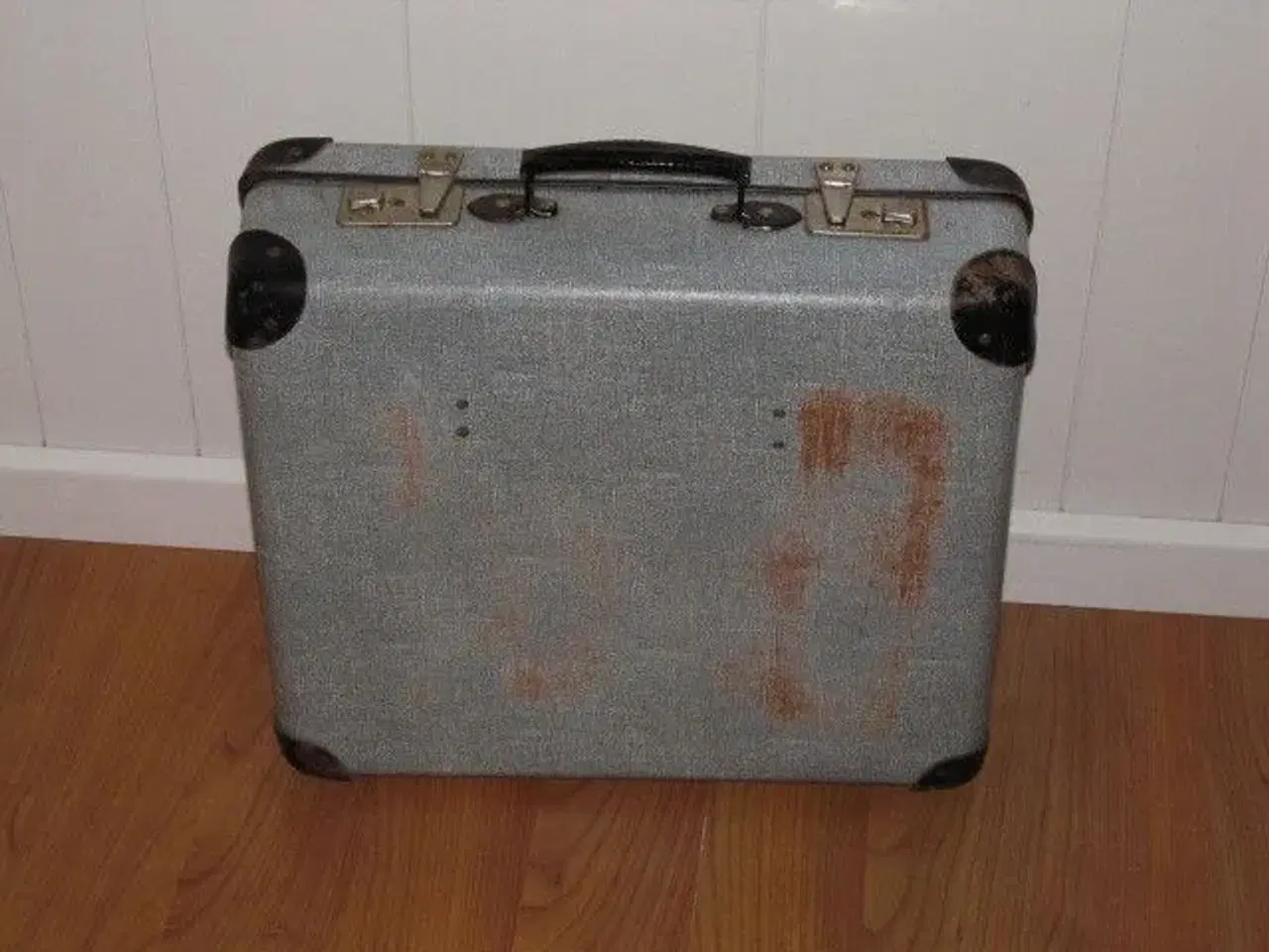 Billede 7 - Fed gammel vintage picnic kuffert med indhold