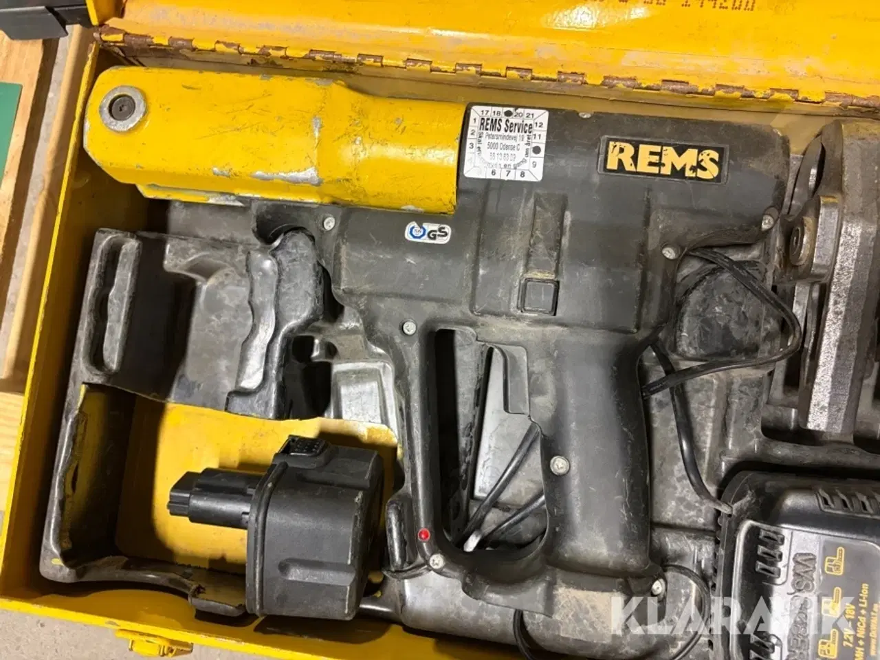Billede 4 - Presmaskine Rems Type 571 - med presklemmer
