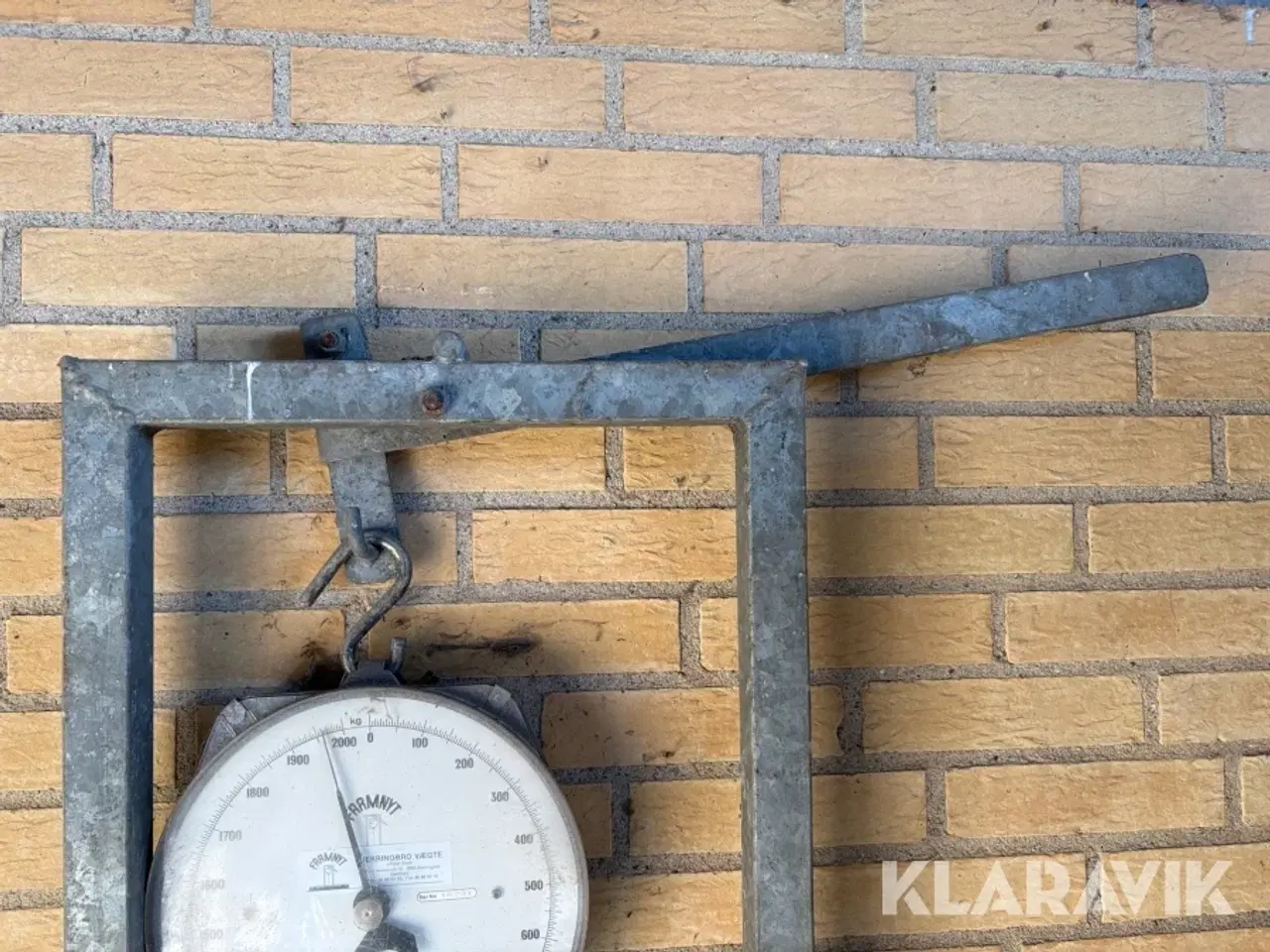 Billede 7 - Vægt Bjerringbro vægte 2000 kg