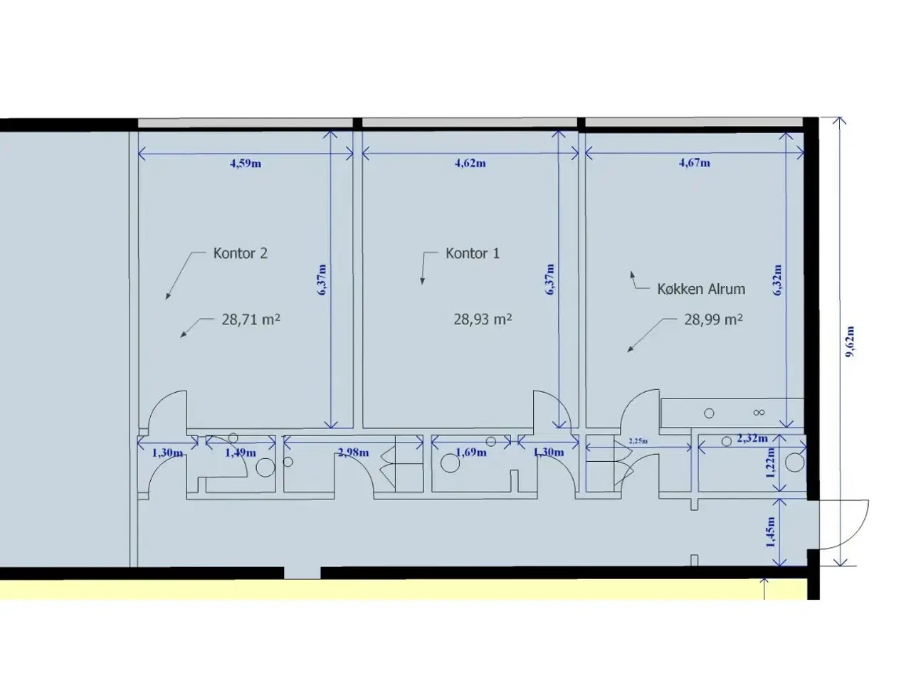 Billede 14 - Centralt beliggende 305 m2 kontorer og lager med grøn park udlejes i Jyllinge