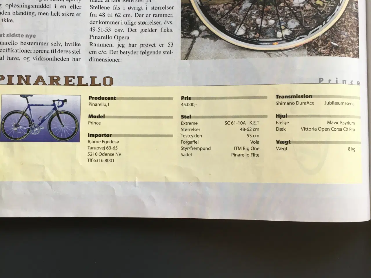 Billede 7 - Racer cykel Pinarello Prince