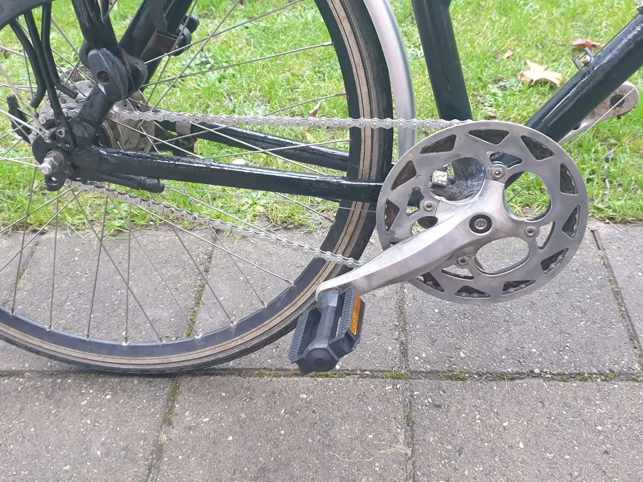 Billede 18 - Jensen damecykel m. barnestol, 7 gear, 51 cm stel