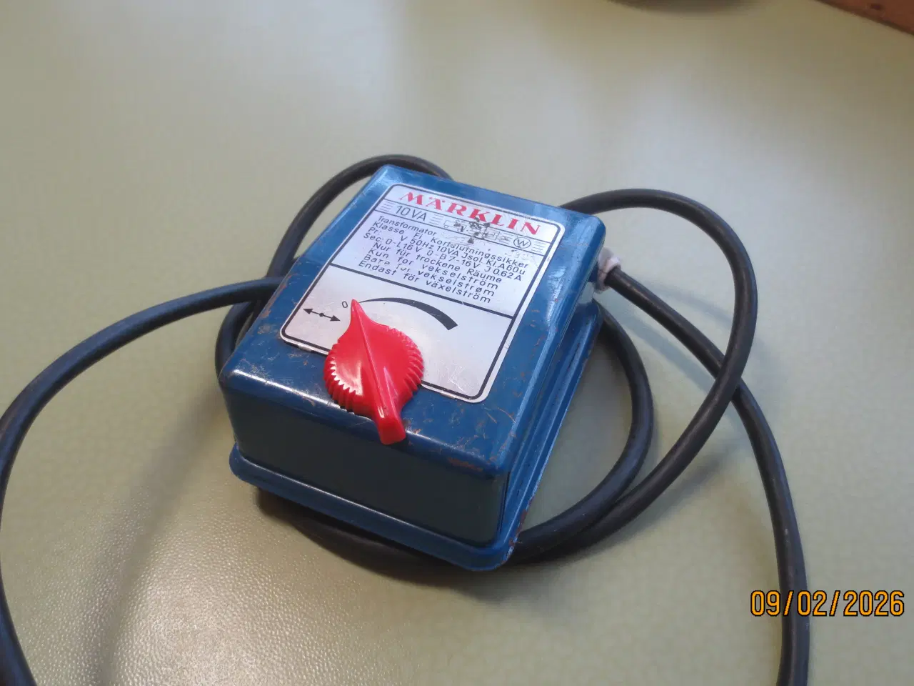 Billede 1 - 1 stk Modeltog Mærklin Transformer 
