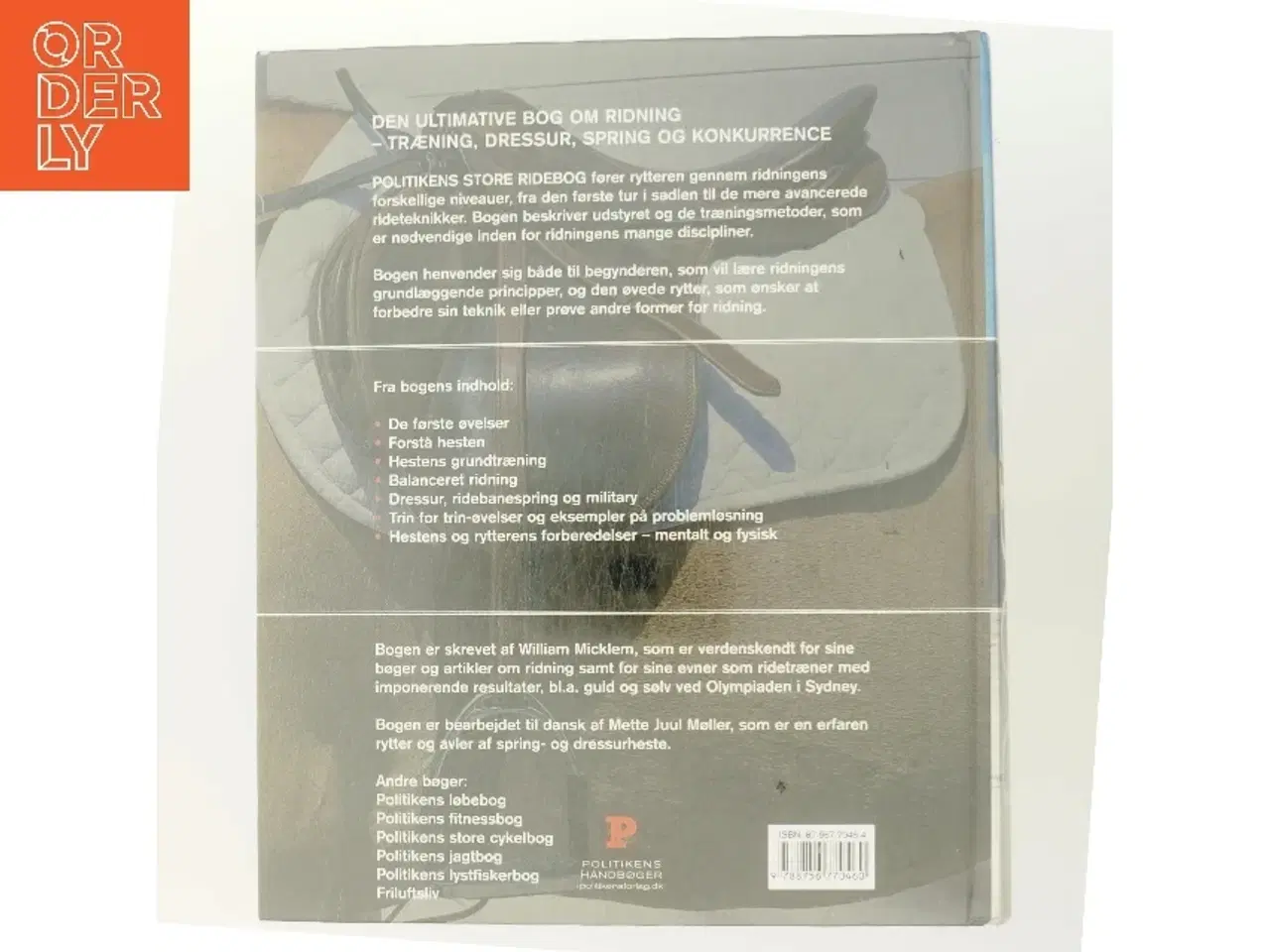 Billede 3 - Politikens store ridebog af William Micklem (Bog)