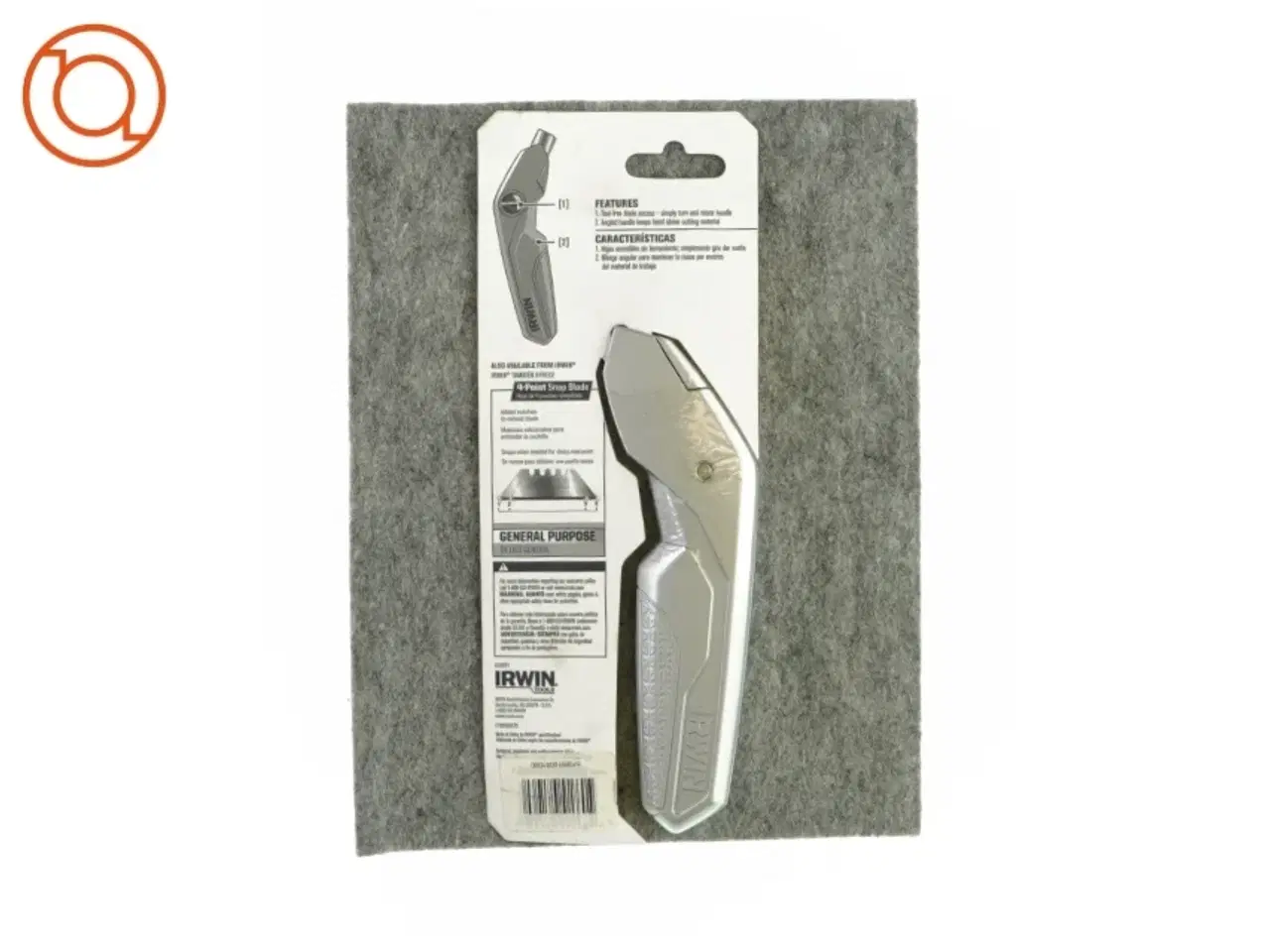 Billede 2 - Gulvtæppe kniv fra Irwin