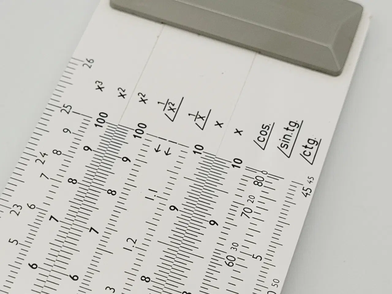 Billede 7 - ⭐️· Klassisk UTO Regnestok / Logaritmisk Lineal 