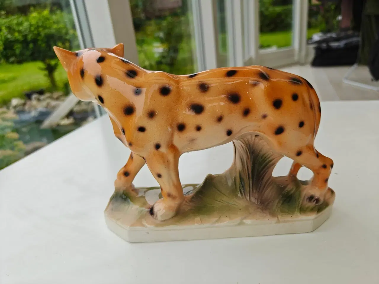 Billede 3 - Leopard porcelæns figur