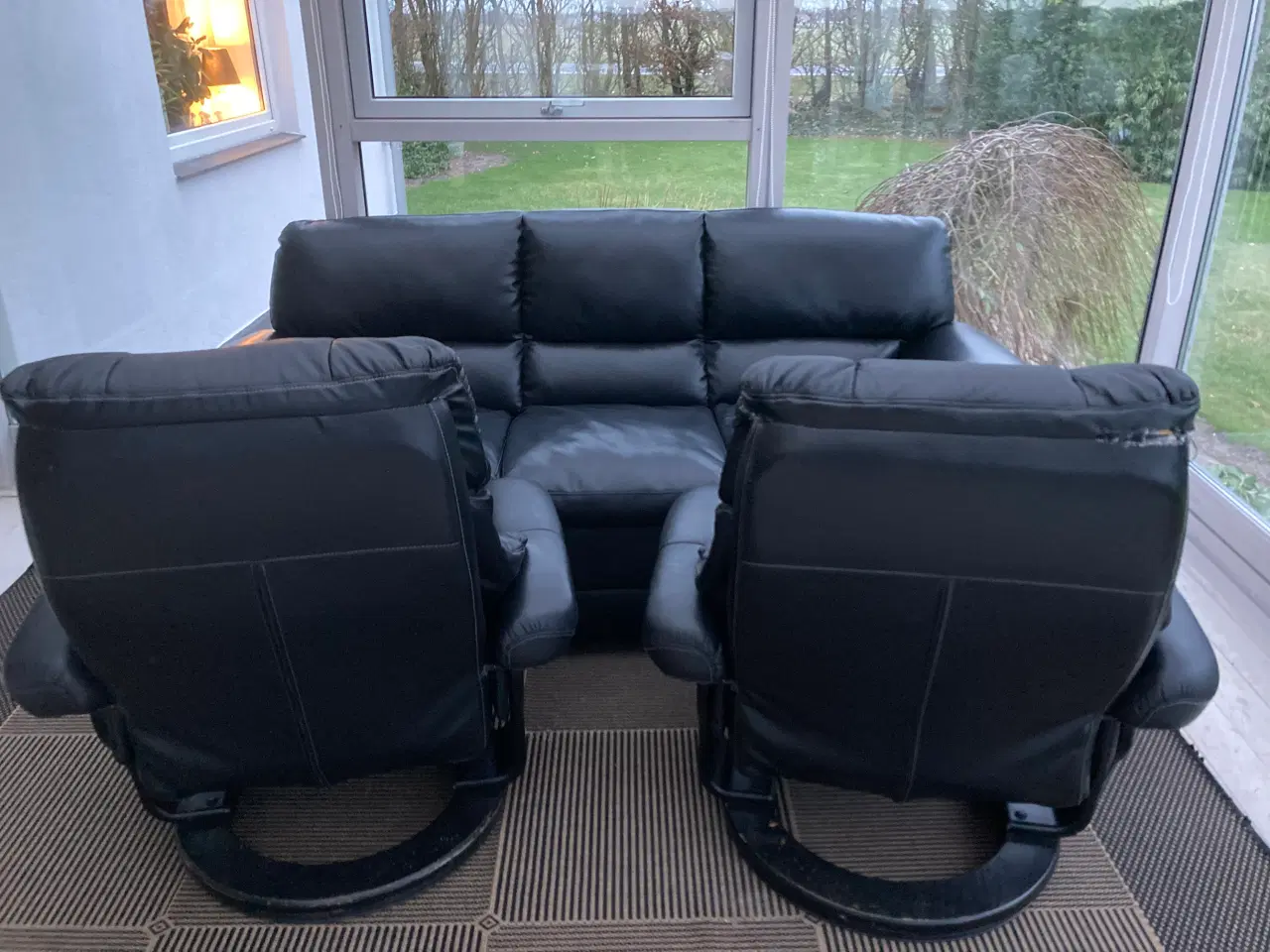 Billede 5 - Læder sofa