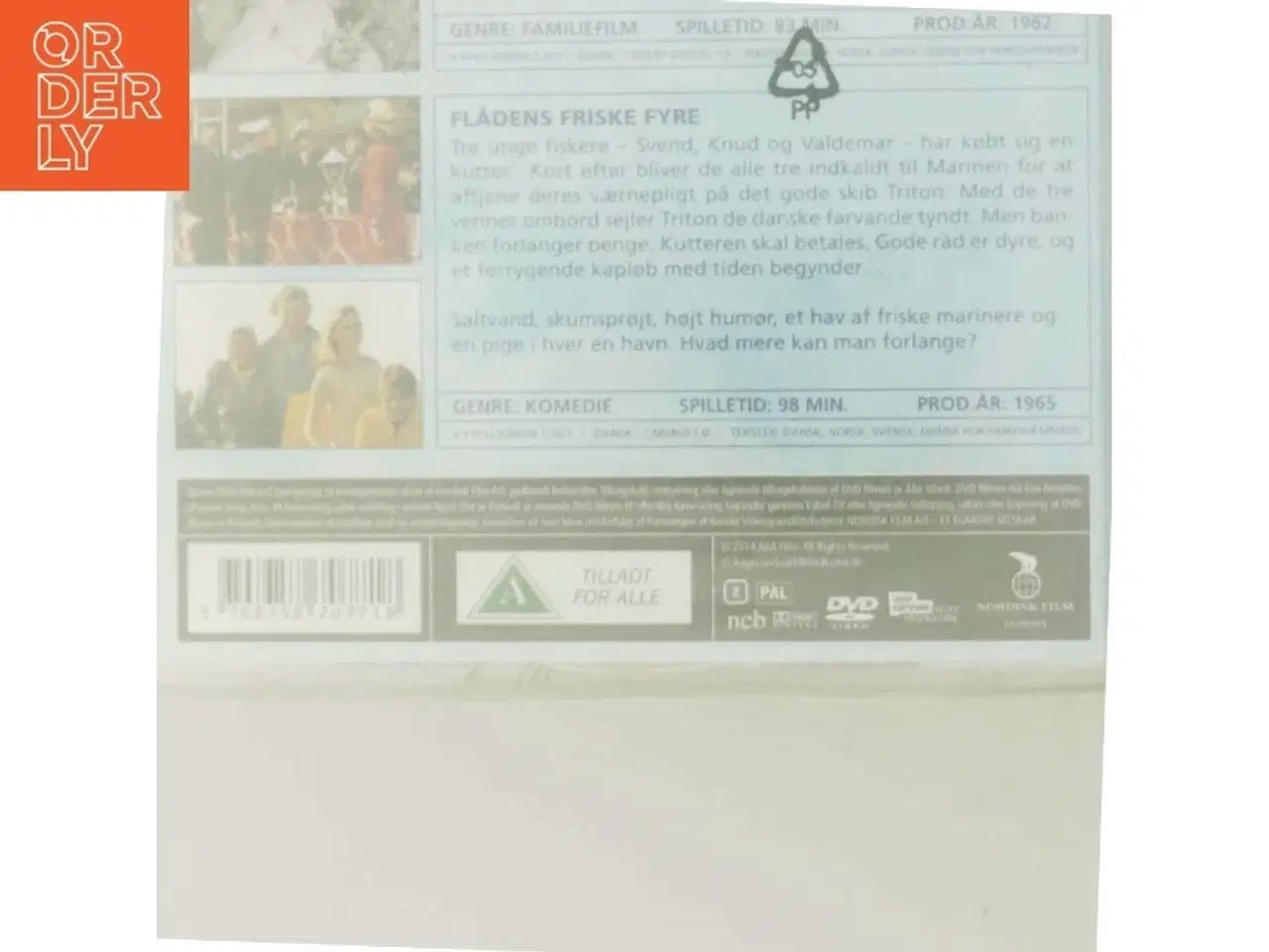 Billede 3 - Friske Sømænd med Dirch Passer (DVD)