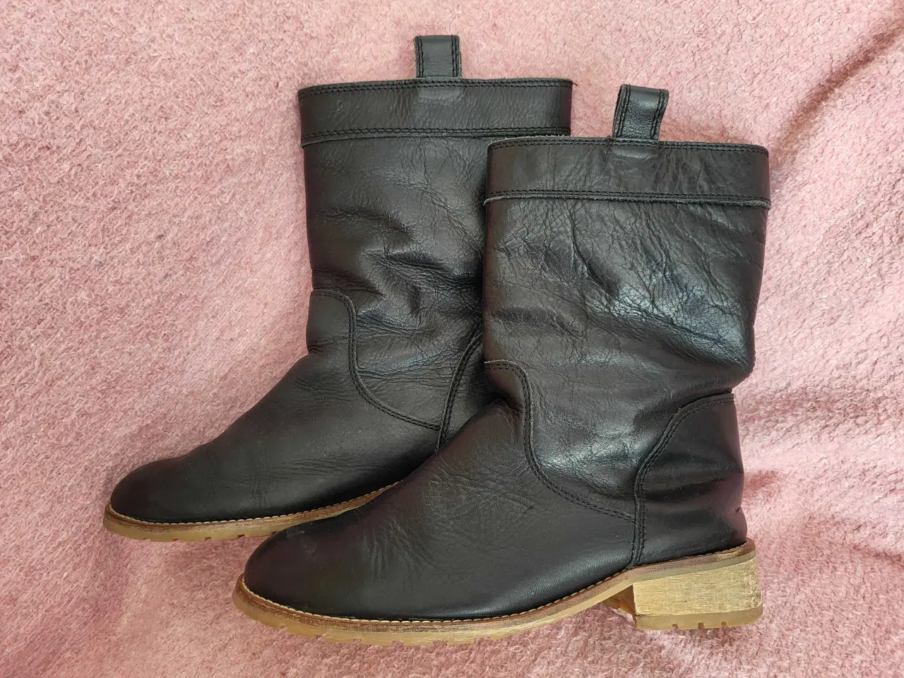 Billede 6 - Samsøe & Samsøe støvler m plysfoer