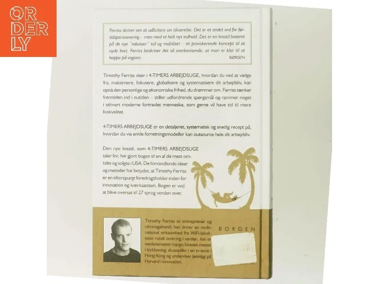 Billede 3 - 4-timers arbejdsuge af Timothy Ferriss (Bog)