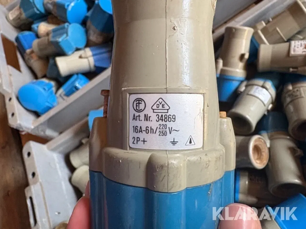 Billede 10 - Større parti 220 volt CEE stik CeKon