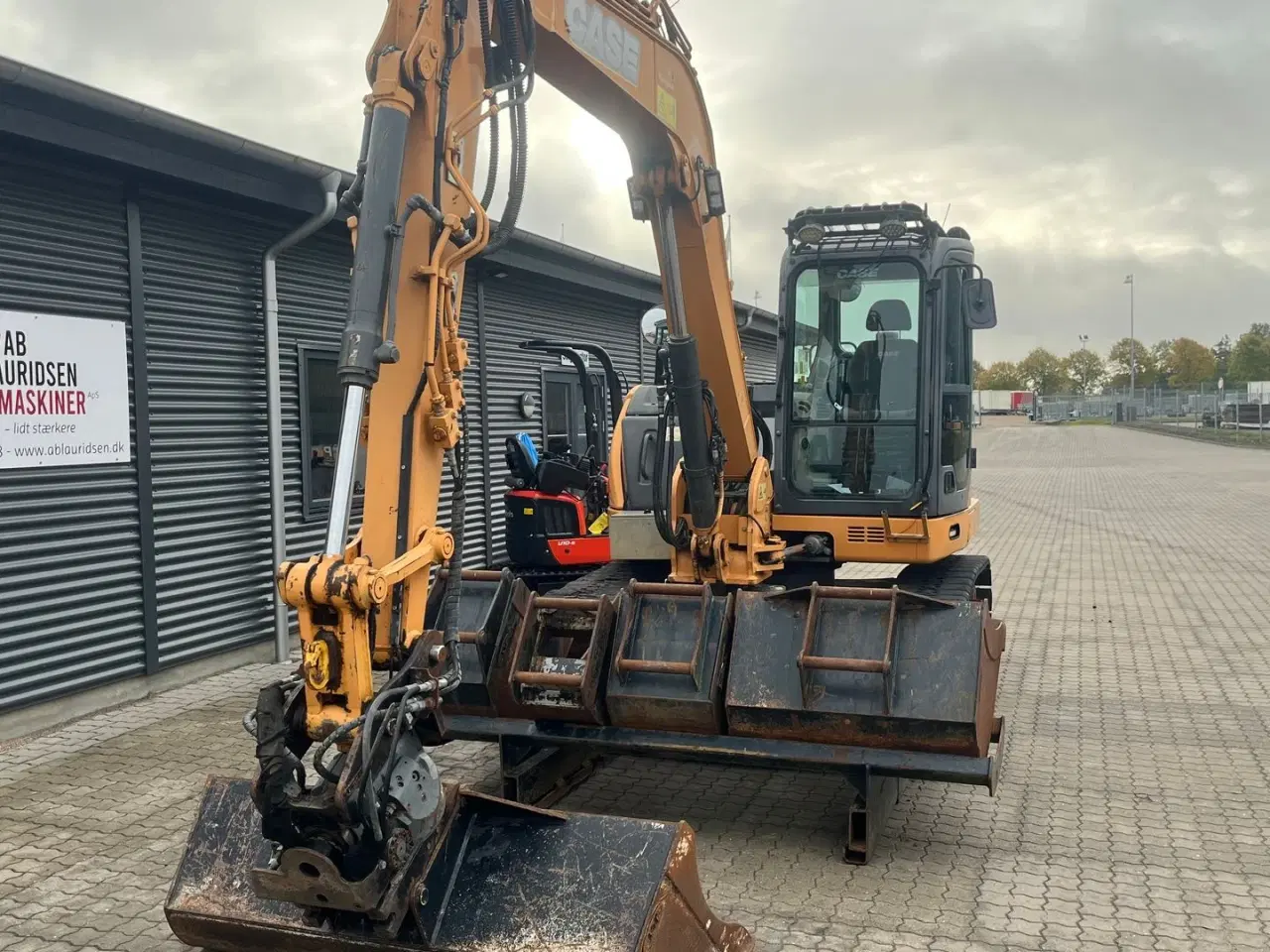 Billede 11 - Case CX 80 Rotortilt og fuld skovlpakke