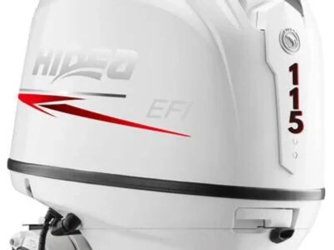 Billede 1 - Hidea 115 HK EFI 4-Takt (Pearl White)  - Fjernbetjening, Elstart & Powertrim