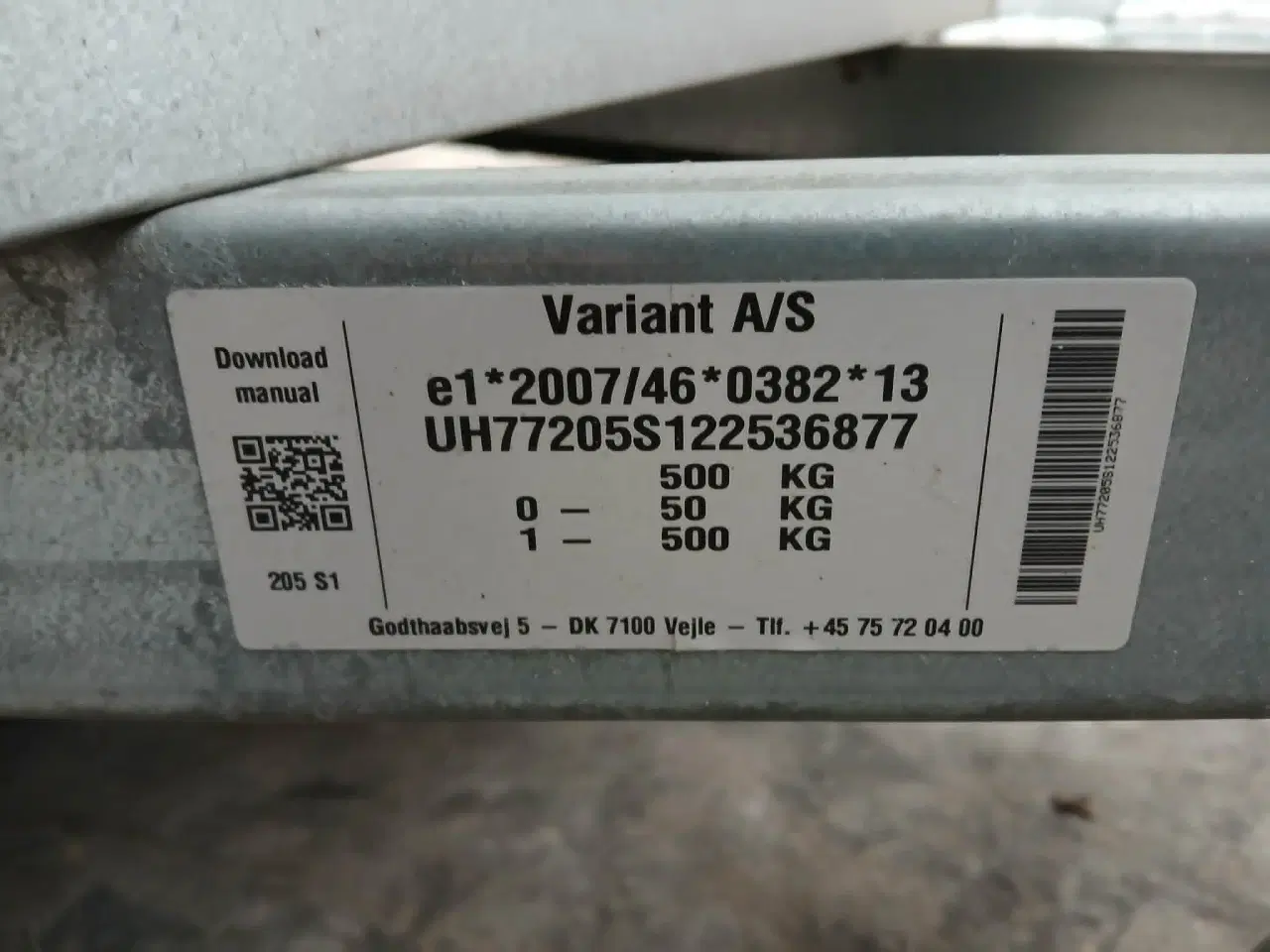 Billede 5 - Trailer Variant Næsten som ny