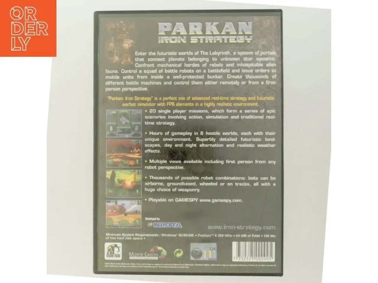Billede 3 - Parkan Iron Strategy PC Spil fra Monte Cristo