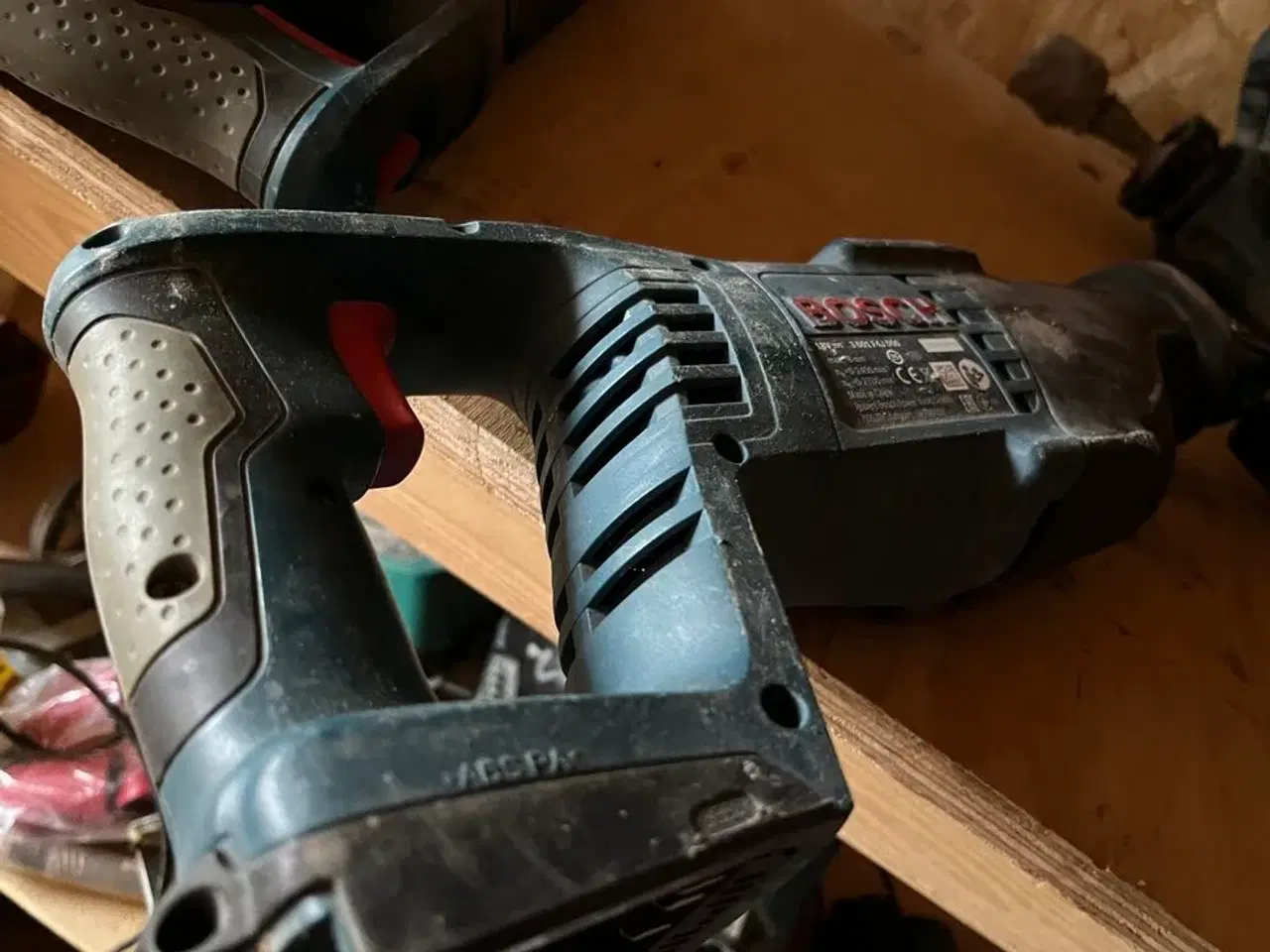 Billede 12 - 6 stk. Værktøj bl.a. Multicutter, Borehammer, Bajonetsav BOSCH