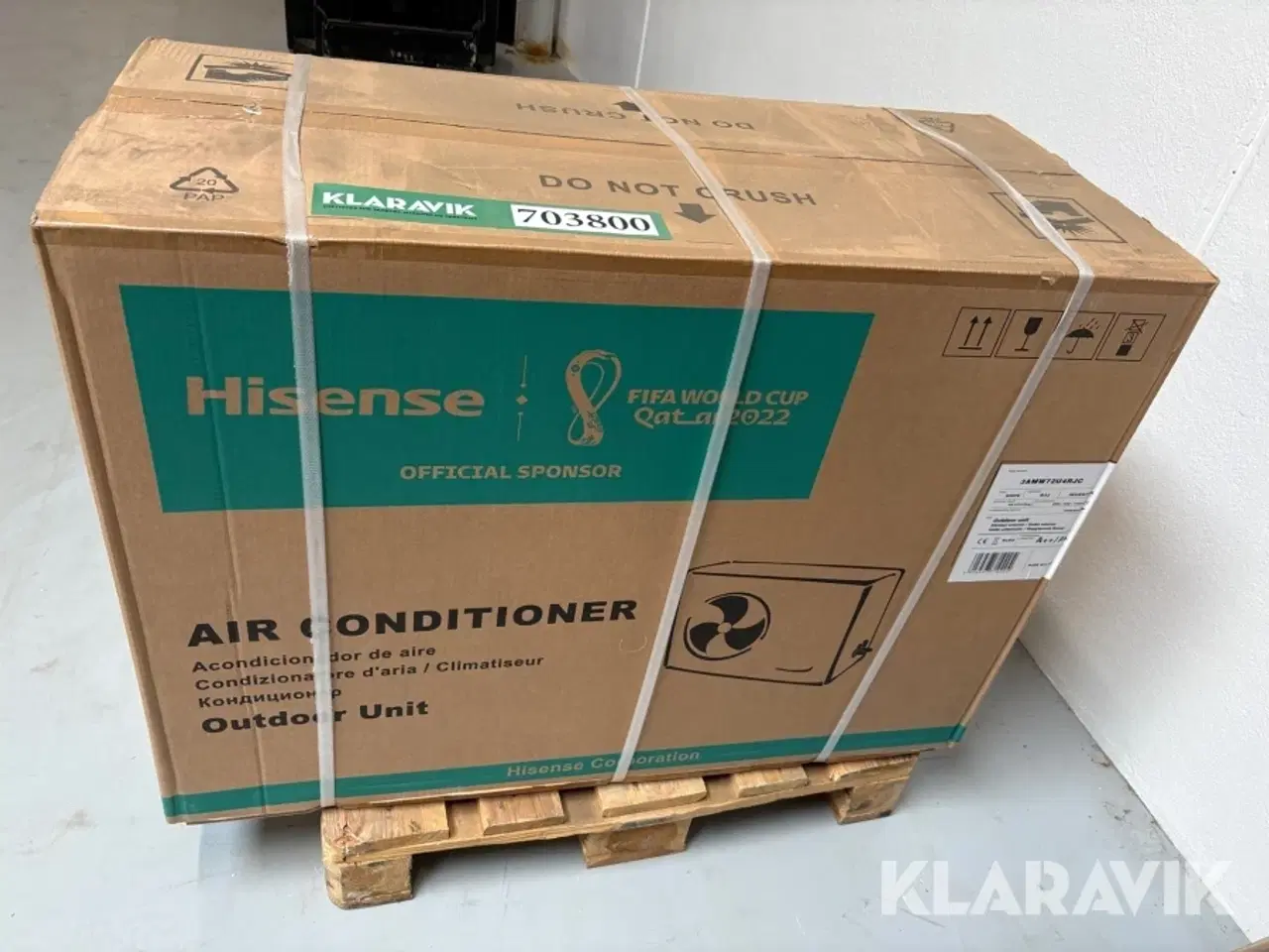 Billede 5 - Aircondition Hisense  - en udedel, 2 indedele