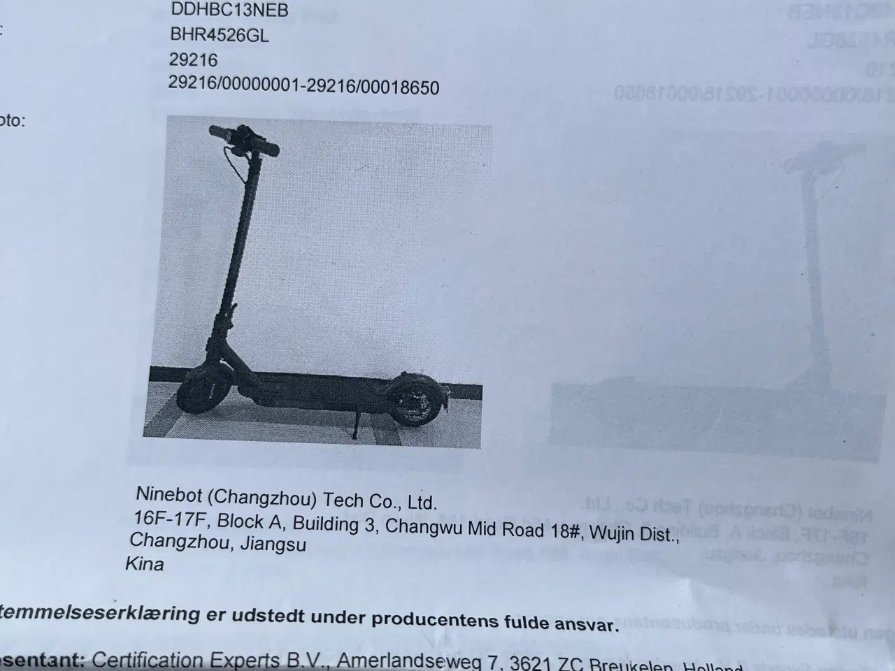 Billede 6 - Xiaomi Mi Pro 2 elektrisk løbehjul