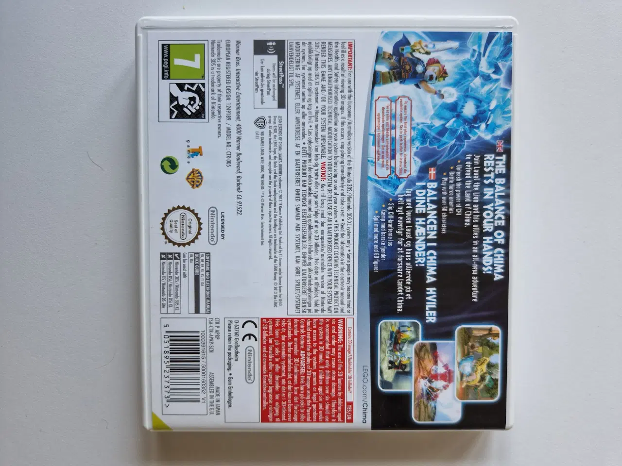 Billede 3 - Nintendo 3DS spil  Lego Chima 